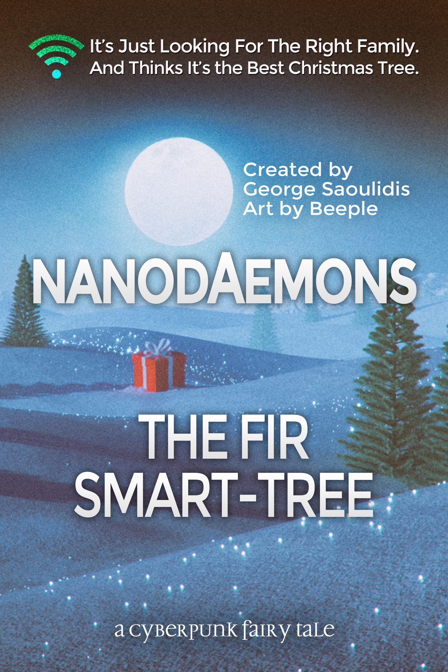 Book cover for Nanodaemons: The Fir Smart-Tree