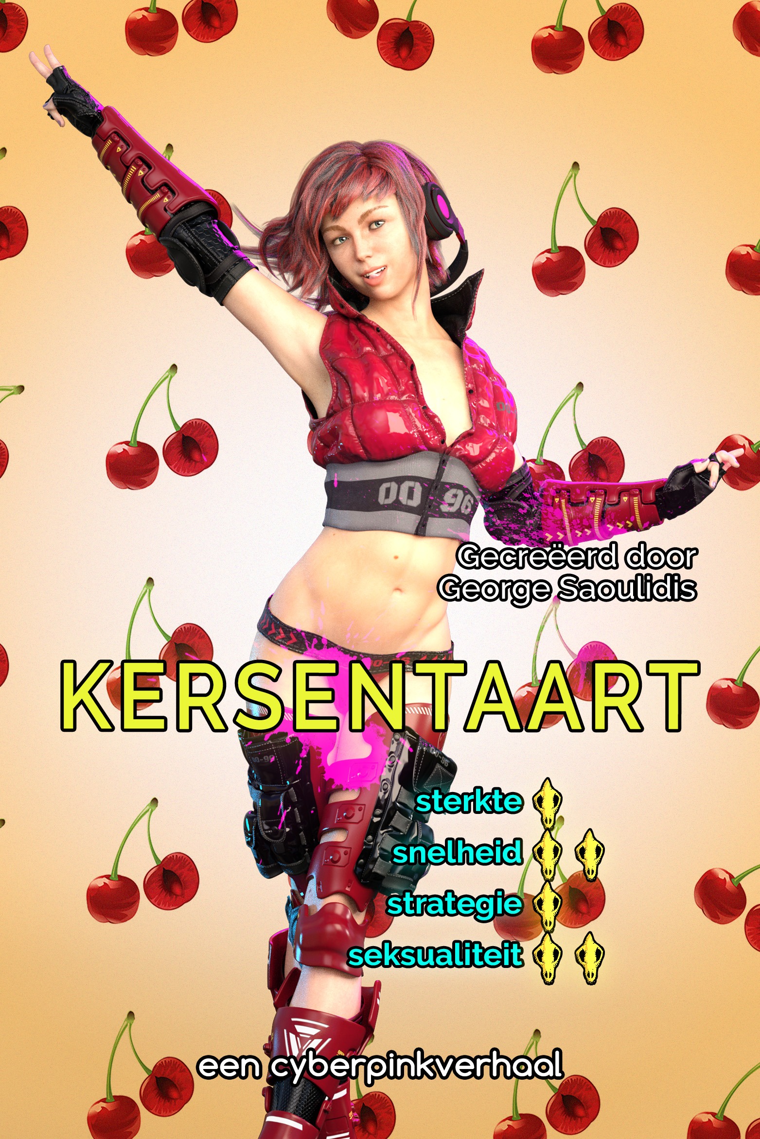 Book cover for Kersentaart (Dutch)