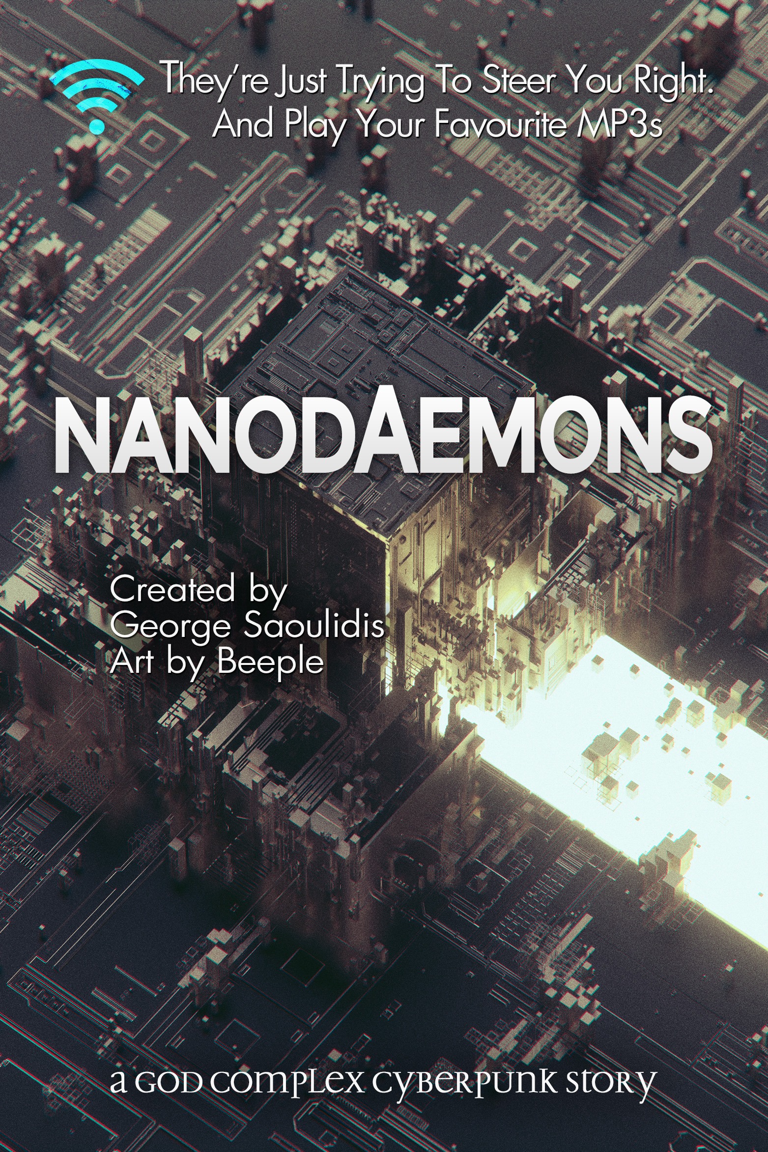 Book cover for Nanodaemons Box Set