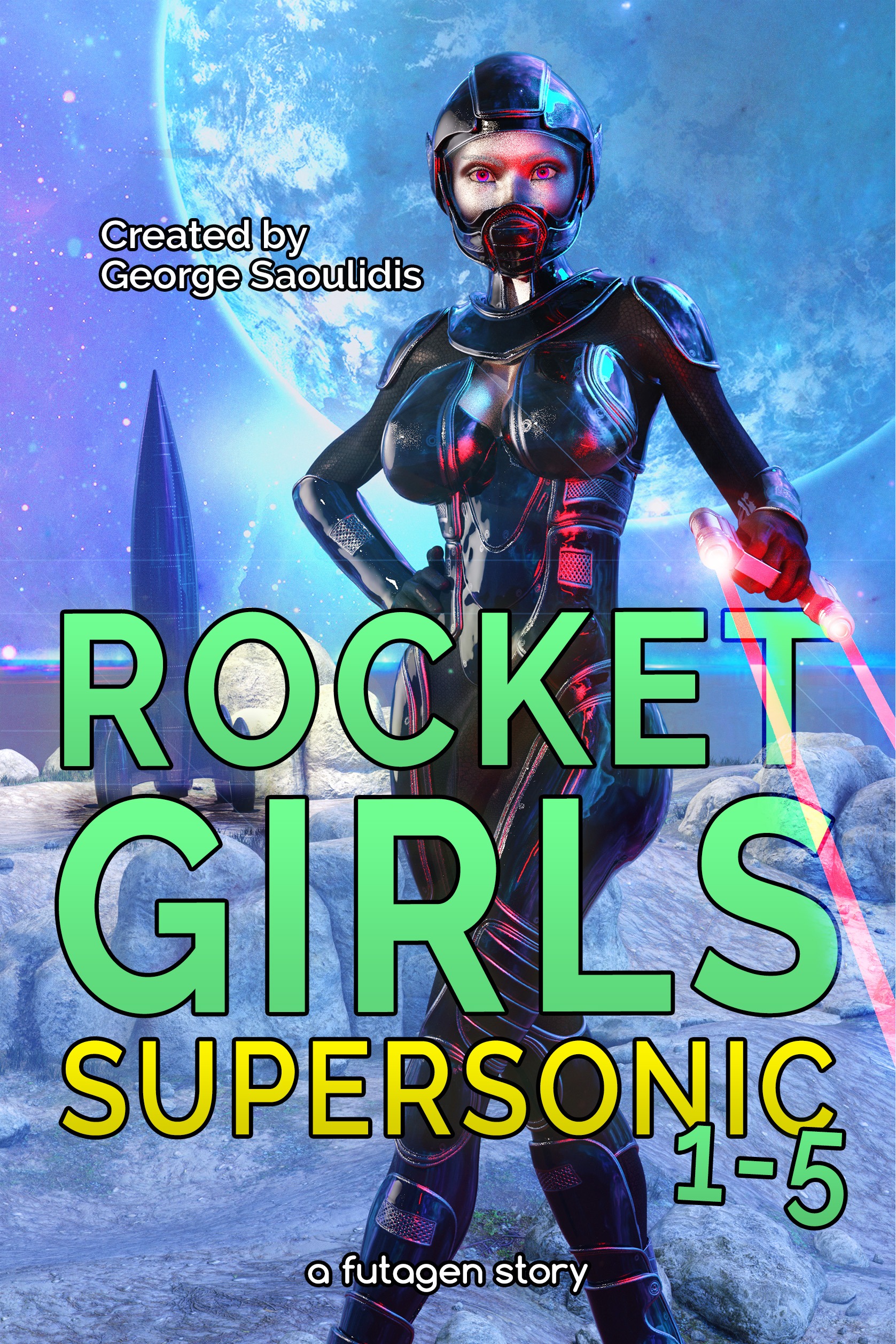 Book cover for Rocket Girls Box Set: Supersonic Books 1-5