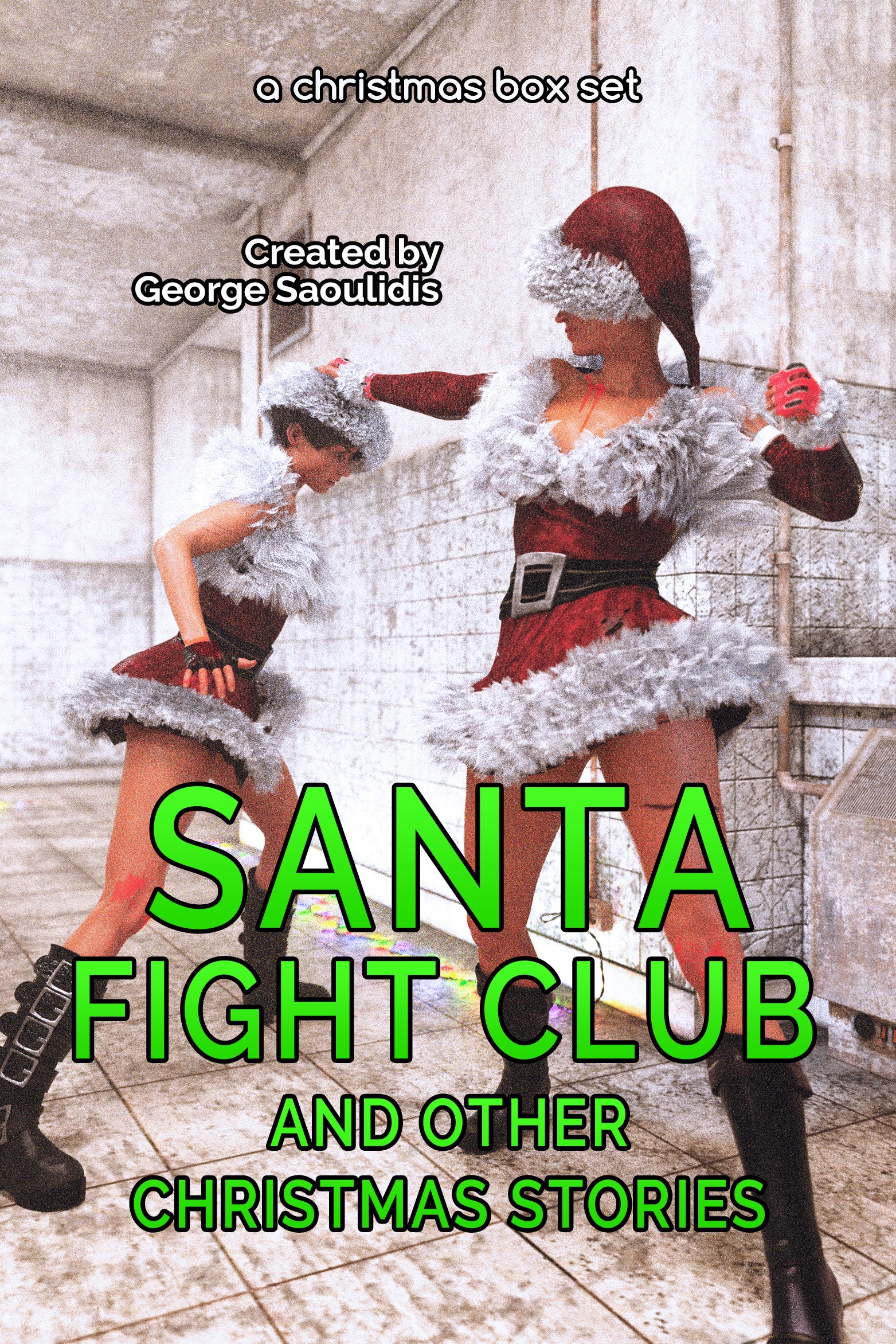 Book cover for Santa Fight Club and Other Christmas Stories