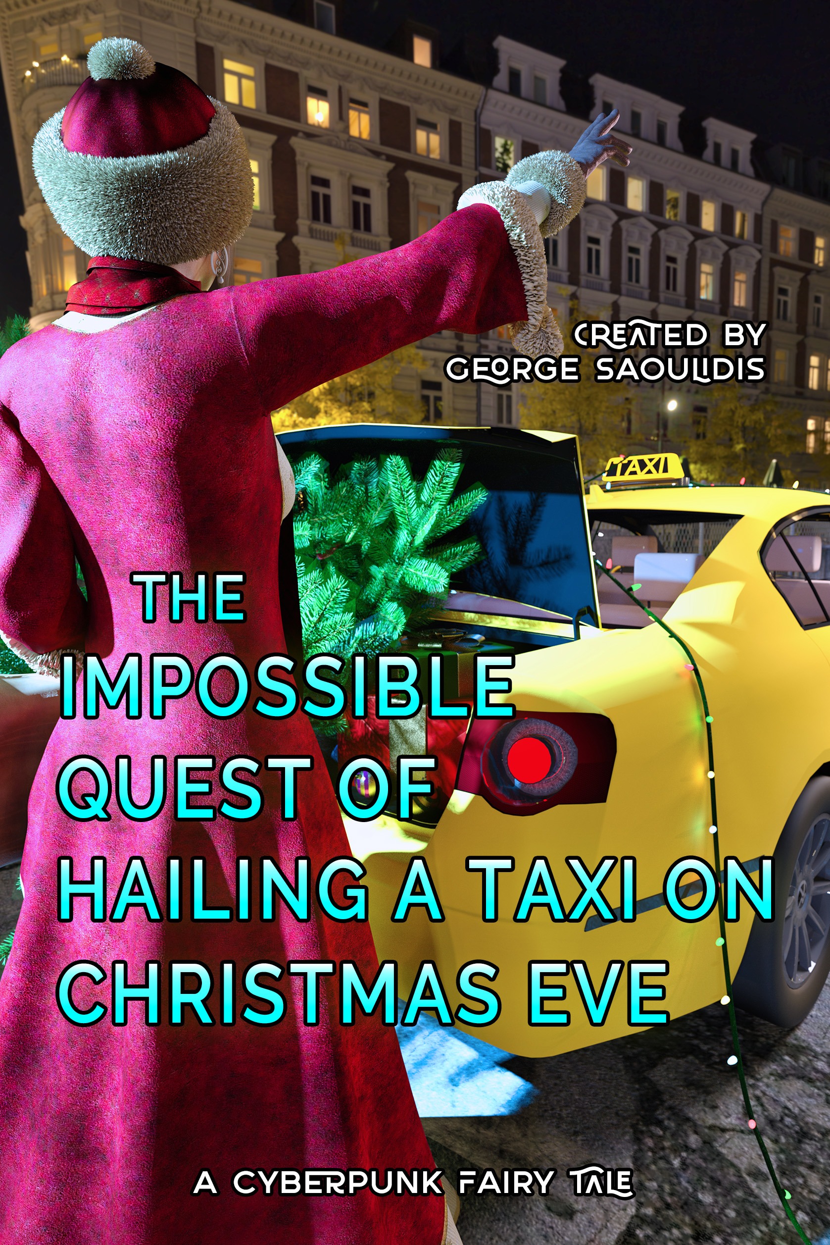 Book cover for La Imposibilidad de Conseguir un Taxi en Víspera de Navidad (Spanish)