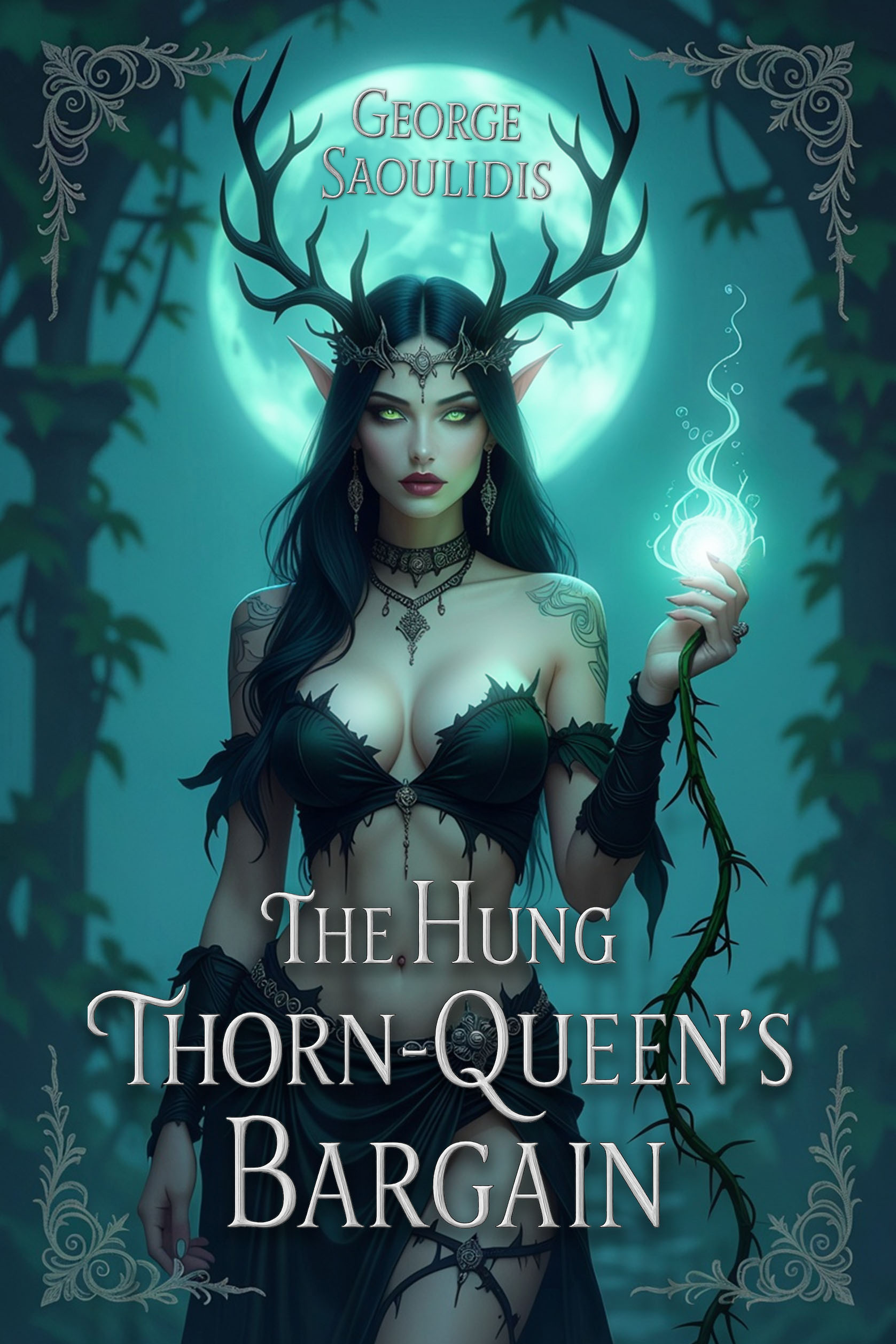 Book cover for The Hung Thorn-Queen's Bargain