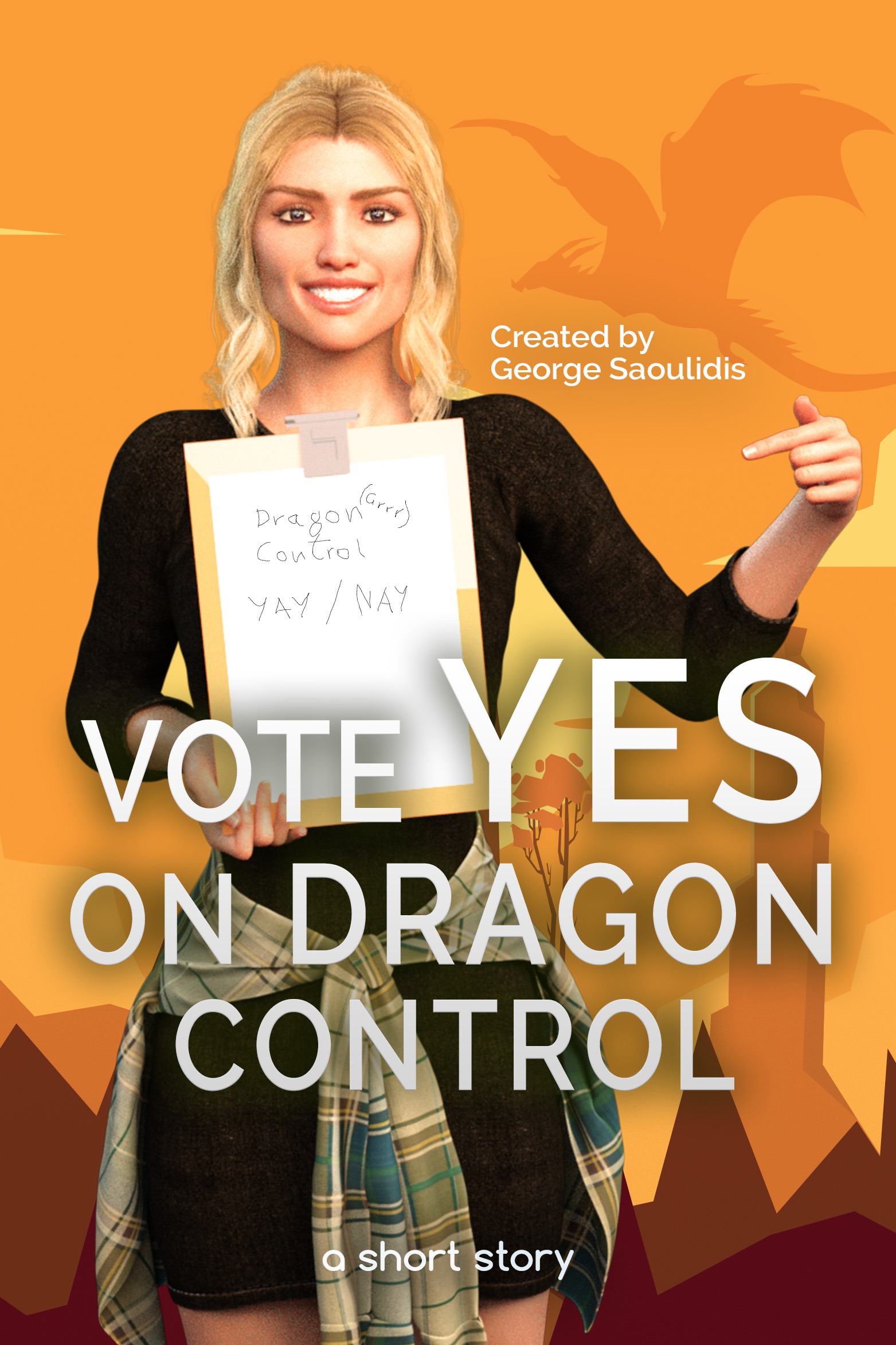Book cover for Vote Yes on Dragon Control